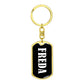 Freda v03 - Luxury Dog Tag Keychain