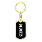Delores v01w - Luxury Dog Tag Keychain