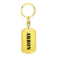 Arron - Luxury Dog Tag Keychain
