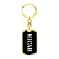 Micah v2 - Luxury Dog Tag Keychain