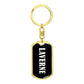 Laverne v03 - Luxury Dog Tag Keychain