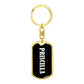 Priscilla v01w - Luxury Dog Tag Keychain