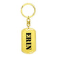 Erin - Luxury Dog Tag Keychain