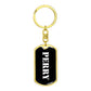 Perry v2 - Luxury Dog Tag Keychain