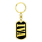 Iva v02 - Luxury Dog Tag Keychain