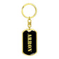 Arron v2 - Luxury Dog Tag Keychain