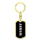 Jamaal v3 - Luxury Dog Tag Keychain