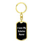 Love My Eclectus Parrot v3 - Luxury Dog Tag Keychain