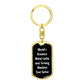 World's Greatest Metal Lathe and Turning Machine Tool Setter v3 - Luxury Dog Tag Keychain