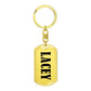 Lacey v01 - Luxury Dog Tag Keychain