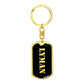 Lyman v2 - Luxury Dog Tag Keychain