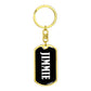 Jimmie v03 - Luxury Dog Tag Keychain