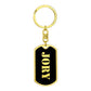 Jory v2 - Luxury Dog Tag Keychain