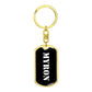 Myron v2 - Luxury Dog Tag Keychain