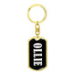 Ollie v03 - Luxury Dog Tag Keychain