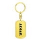 Jamaal - Luxury Dog Tag Keychain