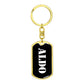 Aldo v3 - Luxury Dog Tag Keychain