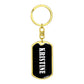 Kristine v01w - Luxury Dog Tag Keychain