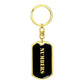 Numbers v2 - Luxury Dog Tag Keychain
