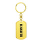 Elisabeth v01 - Luxury Dog Tag Keychain