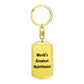 World's Greatest Nutritionist - Luxury Dog Tag Keychain