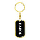 Carol v3 - Luxury Dog Tag Keychain