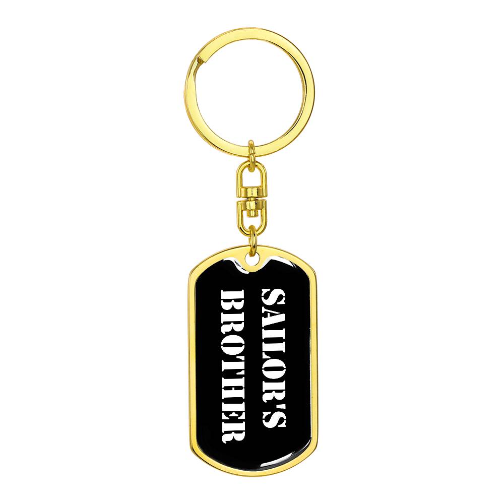 Sailor's Brother v3 - Luxury Dog Tag Keychain