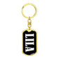 Lila v03 - Luxury Dog Tag Keychain