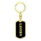 Lavern v2 - Luxury Dog Tag Keychain