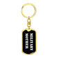 Military Mother v3 - Luxury Dog Tag Keychain