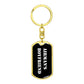 Airman's Boyfriend v3 - Luxury Dog Tag Keychain