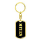 Myles v2 - Luxury Dog Tag Keychain
