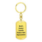 World's Greatest Scientific Products Sales Representative - Luxury Dog Tag Keychain