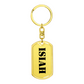 Isiah - Luxury Dog Tag Keychain