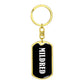 Mildred v01w - Luxury Dog Tag Keychain