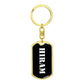 Hiram v3 - Luxury Dog Tag Keychain