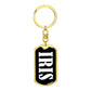 Iris v01w - Luxury Dog Tag Keychain