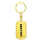 Brenton - Luxury Dog Tag Keychain