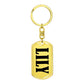 Lily v01 - Luxury Dog Tag Keychain