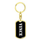 Vince v3 - Luxury Dog Tag Keychain
