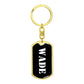 Wade v2 - Luxury Dog Tag Keychain