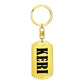Keri v01 - Luxury Dog Tag Keychain