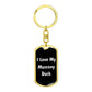 Love My Muscovy Duck v3 - Luxury Dog Tag Keychain