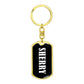 Sherry v01w - Luxury Dog Tag Keychain