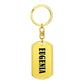 Eugenia v01 - Luxury Dog Tag Keychain