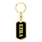 Ezra v2 - Luxury Dog Tag Keychain
