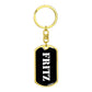 Fritz v3 - Luxury Dog Tag Keychain