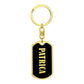 Patrica v02 - Luxury Dog Tag Keychain