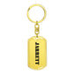 Jarrett - Luxury Dog Tag Keychain