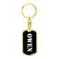 Owen v2 - Luxury Dog Tag Keychain